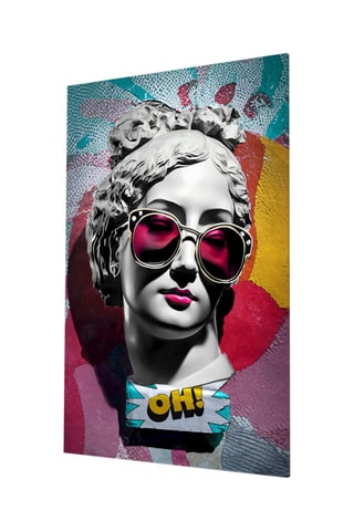 Tableau en verre trempé  Oh!