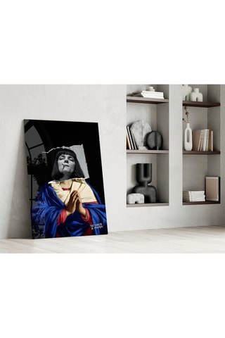 Tableau en verre trempé The Virgin in Prayer