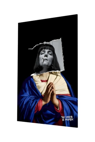 Tableau en verre trempé The Virgin in Prayer