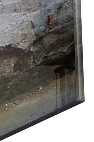 Tableau en verre trempé "Mario et policier" - Banksy - Reproduction