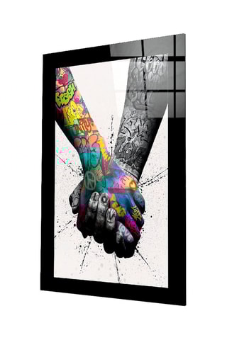 Tableau en verre trempé Meeting 