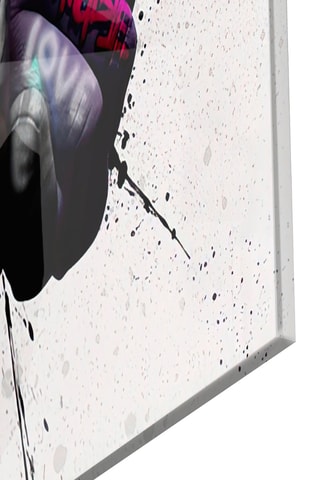 Tableau en verre trempé Hand in Hand 