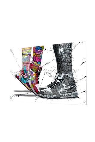 Tableau en verre trempé Free Love 