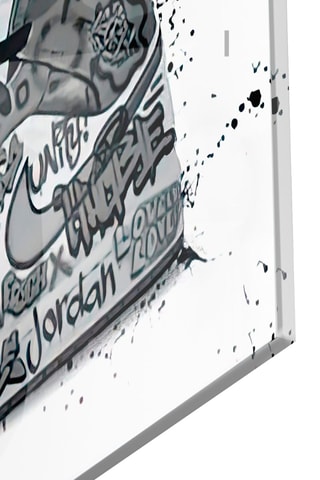 Tableau en verre trempé Free Love 