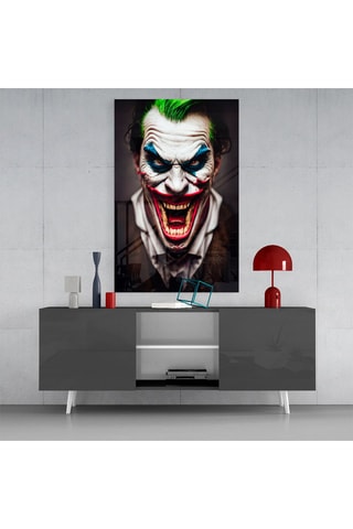 Tableau en verre trempé Joker DC Comics