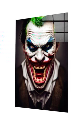 Tableau en verre trempé Joker DC Comics
