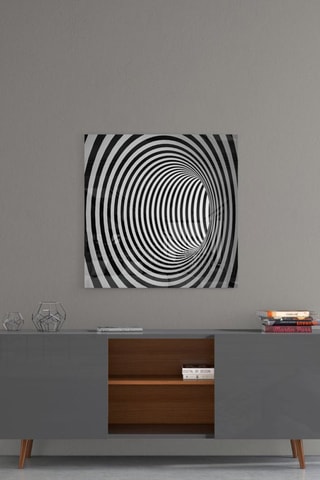 Tableau en verre trempé Illusion