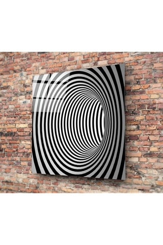 Tableau en verre trempé Illusion