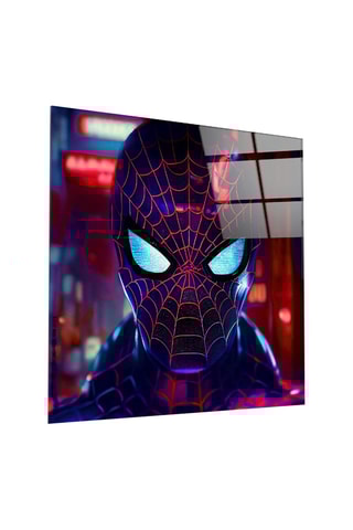 Tableau en verre trempé Spider-Man Avengers Marvel
