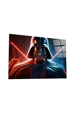 Tableau en verre trempé Dark Vador Star Wars