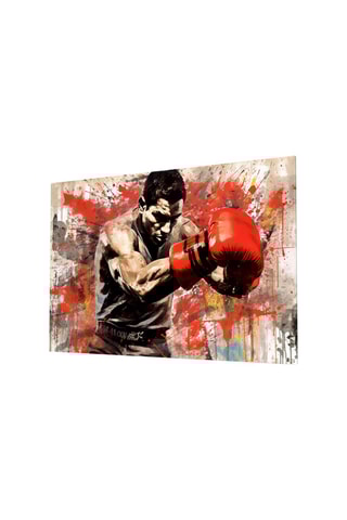 Tableau en verre trempé Boxing