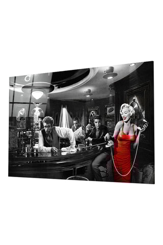 Tableau en verre trempé Marilyn Monroe