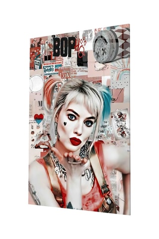 Tableau en verre trempé Harley Quinn DC Comics 