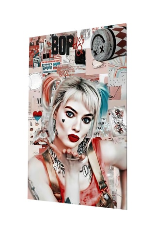 Tableau en verre trempé Harley Quinn DC Comics 