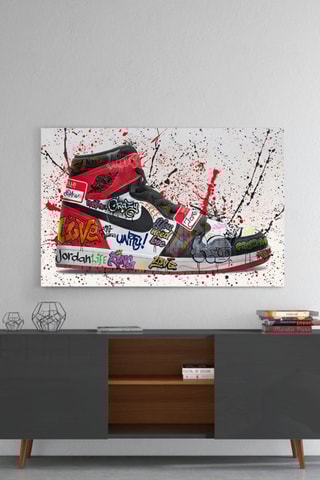 Tableau en verre trempé Gratifi Shoe 