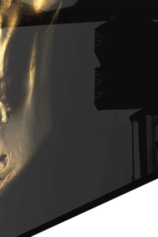 Tableau en verre trempé Skull 