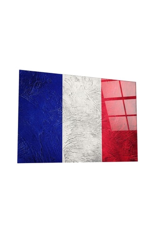 Tableau en verre trempé France Flag 