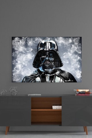 Tableau en verre trempé Dark Vador Star Wars 