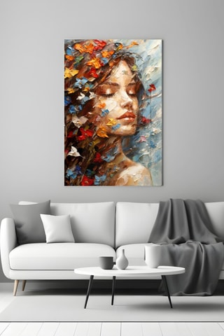 Tableau en verre trempé Plaisir