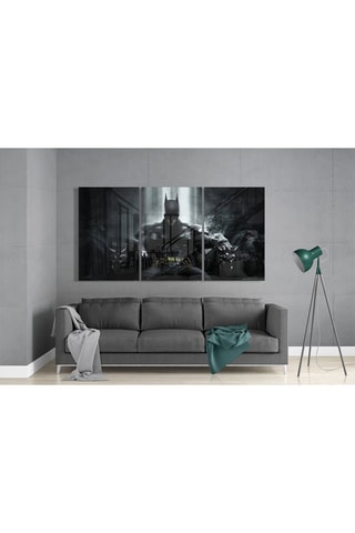 Triptyque en verre trempé Iconic Batman La Ligue des Justiciers DC Comics