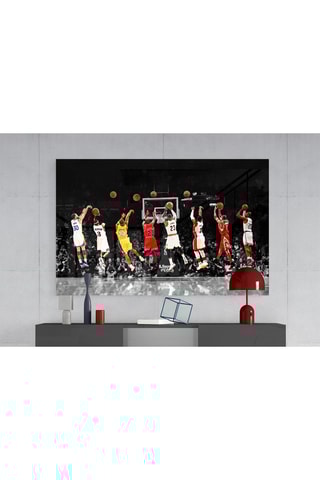 Tableau en verre trempé NBA All Stars Glass Wall Art