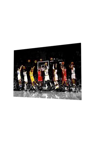 Tableau en verre trempé NBA All Stars Glass Wall Art