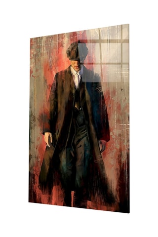 Tableau en verre trempé Peaky Blinders - Thomas Shelby