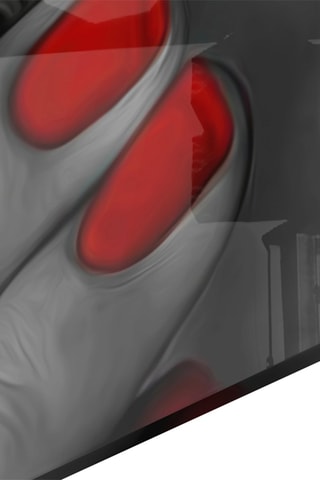 Tableau en verre trempé Burn the Money 