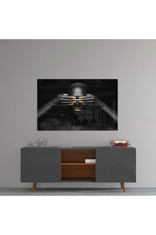 Tableau en verre trempé Woman