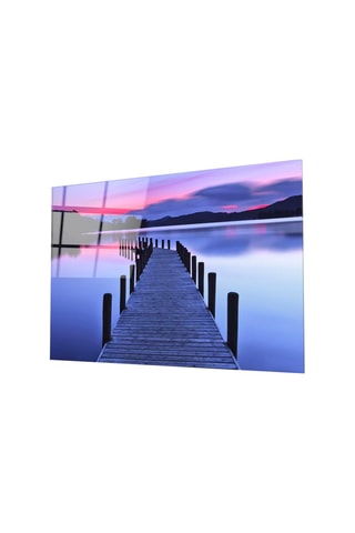 Tableau en verre trempé Dock 