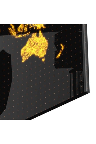 Tableau en verre trempé Carte du Monde
