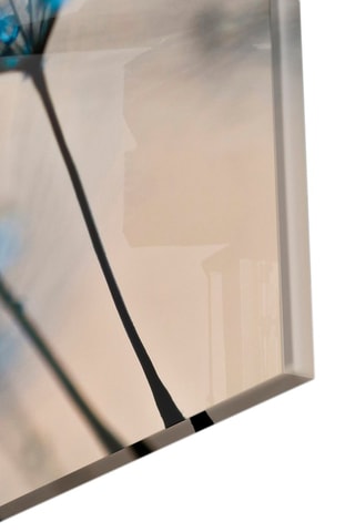 Tableau en verre trempé Flower 