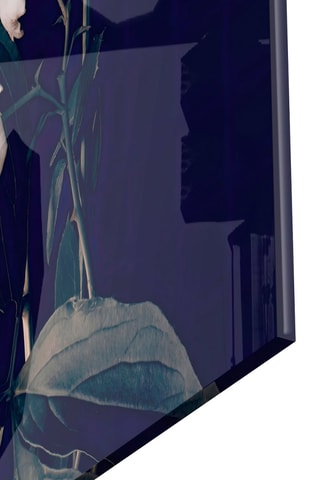 Tableau en verre trempé White Rose 