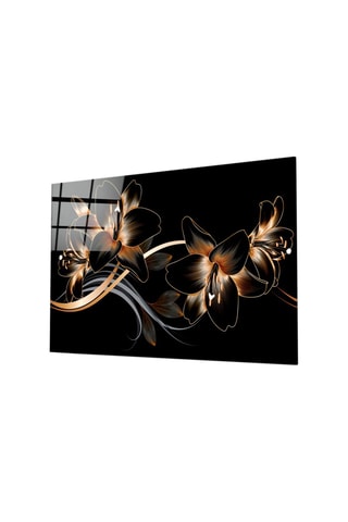 Tableau en verre trempé Flower 