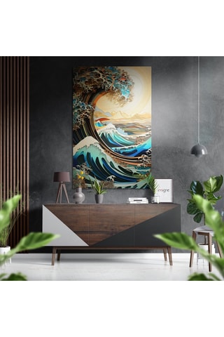 Tableau Waves and Mountains 