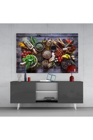 Tableau en verre trempé Epices