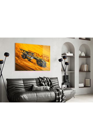 Tableau en verre trempé AMG's Fire 