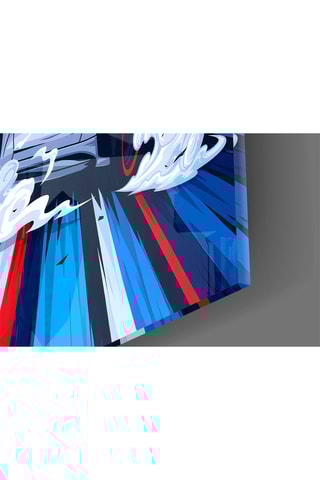 Tableau en verre trempé BMW M2 Dance of Speed 