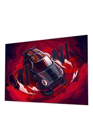 Tableau en verre trempé Mini Vortex of Speed 