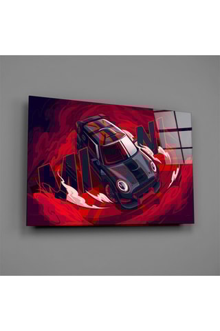 Tableau en verre trempé Mini Vortex of Speed 