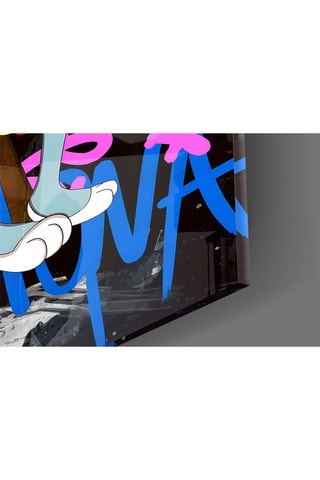 Tableau en verre trempé Mona Lisa Pop Art Mayhem 