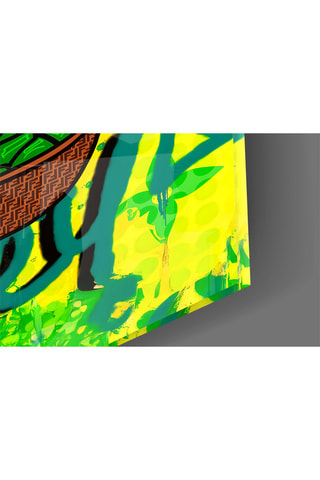 Tableau en verre trempé Scrooge McDuck The Golden Throne 