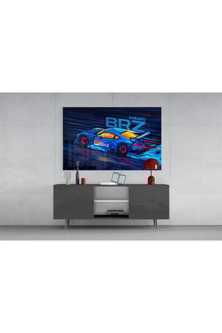 Tableau en verre trempé Subaru BRZ Blue 
