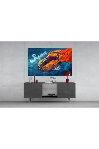 Tableau en verre trempé Supra Blazing Speed 