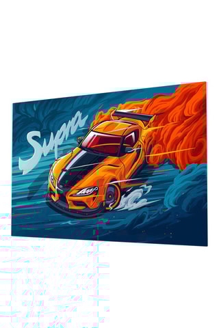 Tableau en verre trempé Supra Blazing Speed 