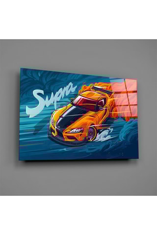 Tableau en verre trempé Supra Blazing Speed 