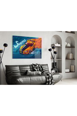 Tableau en verre trempé Supra Blazing Speed 