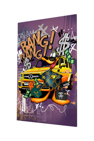 Tableau en verre trempé Daffy Luxury and Speed 