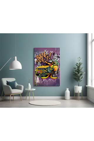 Tableau en verre trempé Daffy Luxury and Speed 