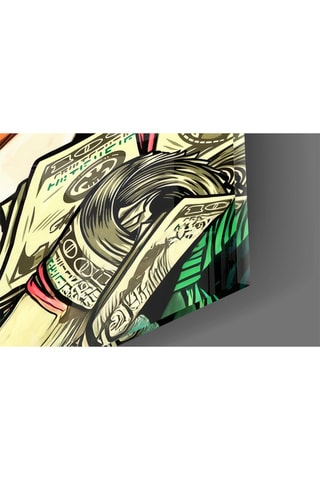 Tableau en verre trempé Tommy Shelby Money and Power 